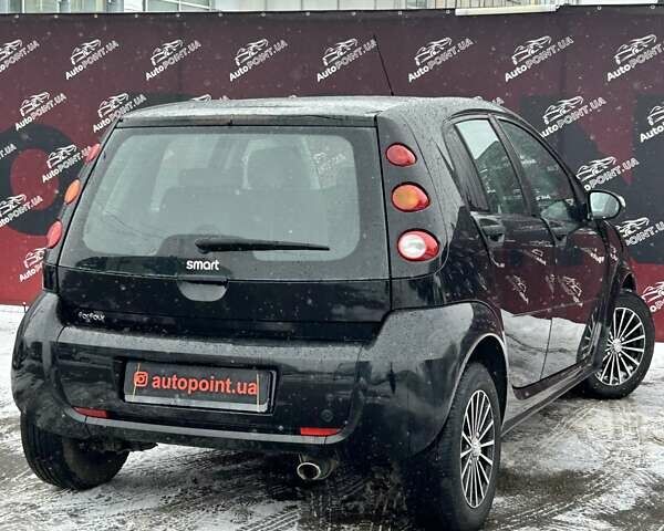Чорний Смарт Forfour, об'ємом двигуна 1.12 л та пробігом 224 тис. км за 3900 $, фото 6 на Automoto.ua
