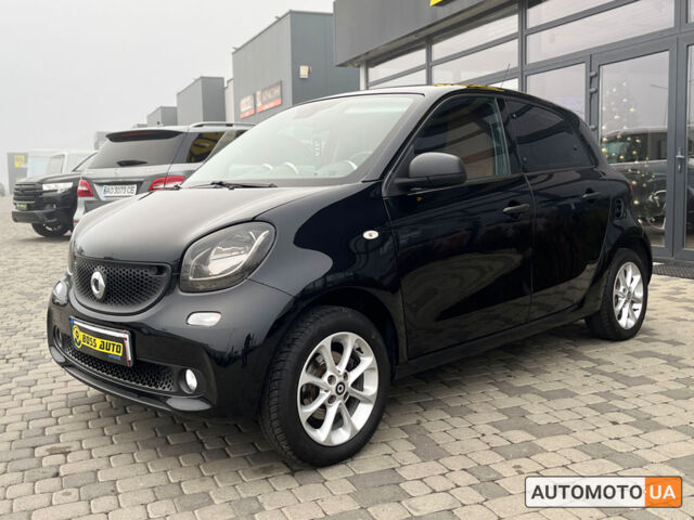 Чорний Смарт Forfour, об'ємом двигуна 1 л та пробігом 68 тис. км за 10890 $, фото 2 на Automoto.ua