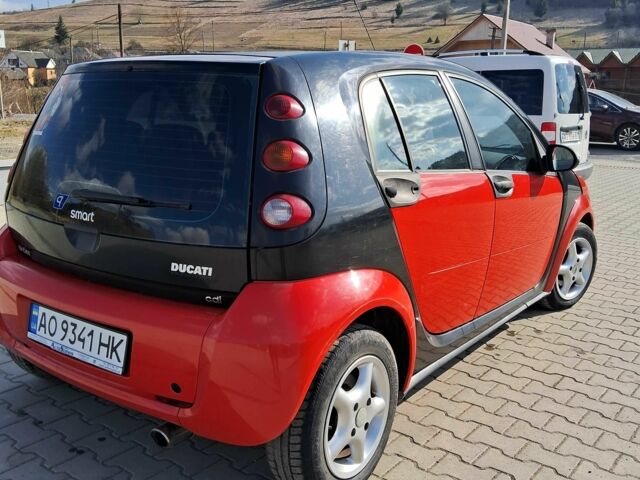 Красный Смарт Форфор, объемом двигателя 1.5 л и пробегом 249 тыс. км за 3999 $, фото 6 на Automoto.ua