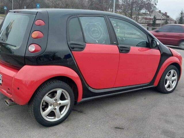 Червоний Смарт Forfour, об'ємом двигуна 1.3 л та пробігом 210 тис. км за 4070 $, фото 2 на Automoto.ua