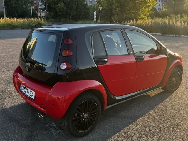 Червоний Смарт Forfour, об'ємом двигуна 1.3 л та пробігом 237 тис. км за 3931 $, фото 1 на Automoto.ua