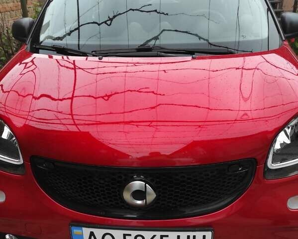Червоний Смарт Forfour, об'ємом двигуна 0.9 л та пробігом 92 тис. км за 9900 $, фото 1 на Automoto.ua