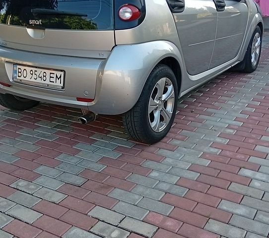 Сірий Смарт Forfour, об'ємом двигуна 1.33 л та пробігом 227 тис. км за 3700 $, фото 9 на Automoto.ua