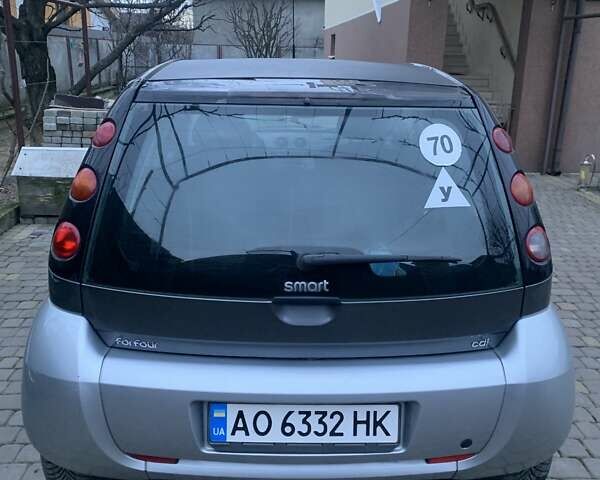 Сірий Смарт Forfour, об'ємом двигуна 1.5 л та пробігом 275 тис. км за 4200 $, фото 3 на Automoto.ua