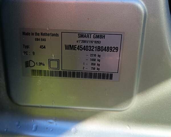 Сірий Смарт Forfour, об'ємом двигуна 1.5 л та пробігом 290 тис. км за 3800 $, фото 1 на Automoto.ua