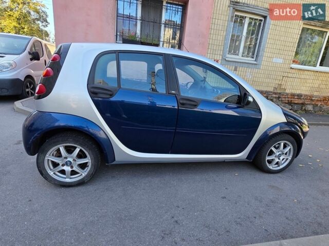 Сірий Смарт Forfour, об'ємом двигуна 1.33 л та пробігом 266 тис. км за 3500 $, фото 1 на Automoto.ua