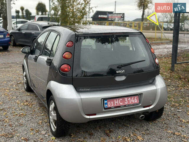 Сірий Смарт Forfour, об'ємом двигуна 1.3 л та пробігом 185 тис. км за 3800 $, фото 13 на Automoto.ua