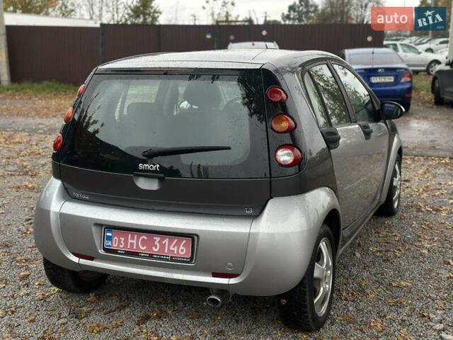 Сірий Смарт Forfour, об'ємом двигуна 1.3 л та пробігом 185 тис. км за 3800 $, фото 18 на Automoto.ua