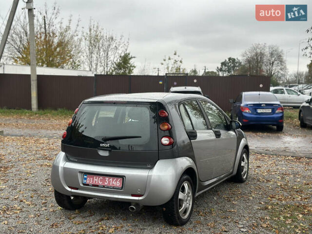 Сірий Смарт Forfour, об'ємом двигуна 1.3 л та пробігом 185 тис. км за 3800 $, фото 11 на Automoto.ua