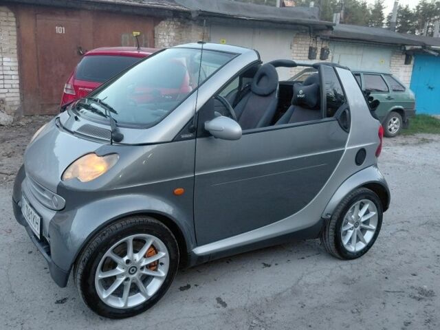 Сірий Смарт Forfour, об'ємом двигуна 0.6 л та пробігом 240 тис. км за 2800 $, фото 1 на Automoto.ua