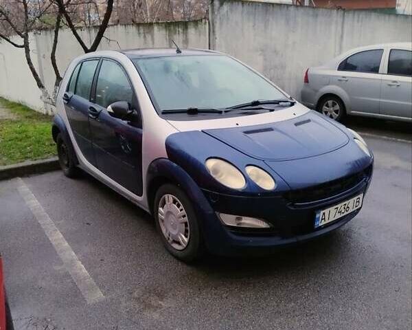 Синий Смарт Форфор, объемом двигателя 1.3 л и пробегом 165 тыс. км за 3600 $, фото 1 на Automoto.ua