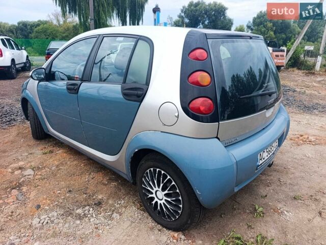 Синій Смарт Forfour, об'ємом двигуна 1.49 л та пробігом 150 тис. км за 2999 $, фото 3 на Automoto.ua