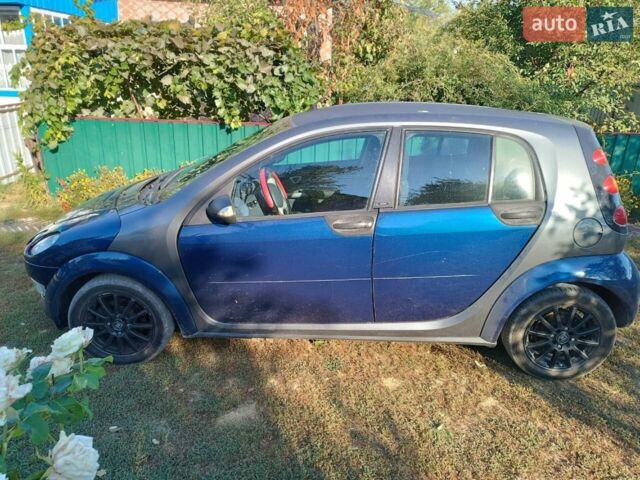 Синій Смарт Forfour, об'ємом двигуна 1.12 л та пробігом 277 тис. км за 3950 $, фото 1 на Automoto.ua