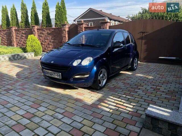 Синий Смарт Форфор, объемом двигателя 1.1 л и пробегом 181 тыс. км за 3999 $, фото 6 на Automoto.ua