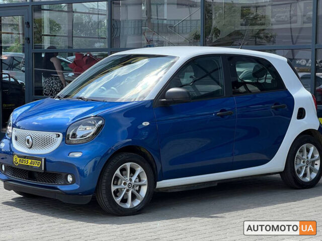 Синій Смарт Forfour, об'ємом двигуна 22 л та пробігом 35 тис. км за 9300 $, фото 2 на Automoto.ua
