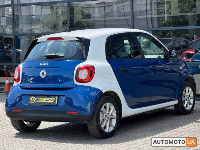 Синій Смарт Forfour, об'ємом двигуна 22 л та пробігом 35 тис. км за 9300 $, фото 5 на Automoto.ua