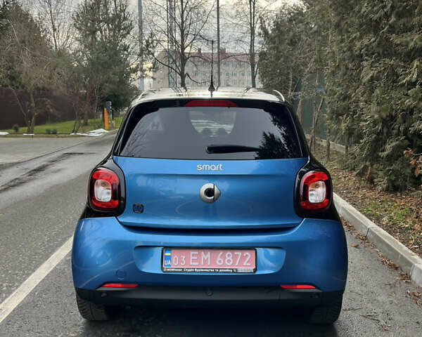 Синій Смарт Forfour, об'ємом двигуна 0 л та пробігом 16 тис. км за 11000 $, фото 2 на Automoto.ua