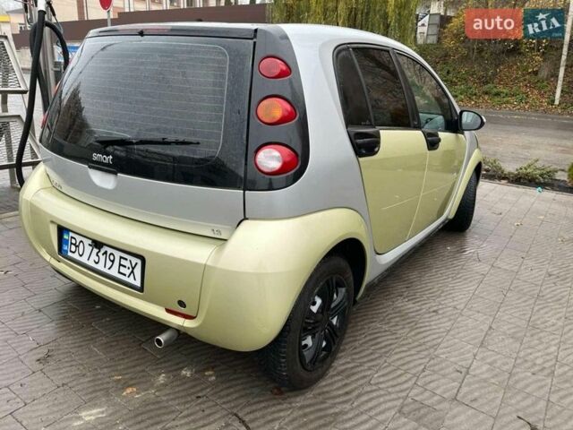 Зелений Смарт Forfour, об'ємом двигуна 1.33 л та пробігом 245 тис. км за 4100 $, фото 3 на Automoto.ua