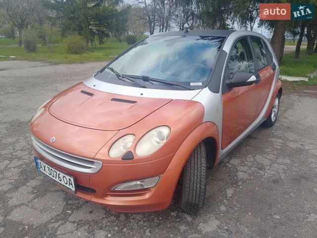 Помаранчевий Смарт Forfour, об'ємом двигуна 1.12 л та пробігом 207 тис. км за 3400 $, фото 35 на Automoto.ua