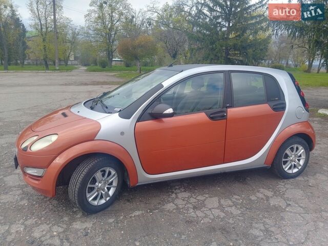 Помаранчевий Смарт Forfour, об'ємом двигуна 1.12 л та пробігом 207 тис. км за 3400 $, фото 36 на Automoto.ua
