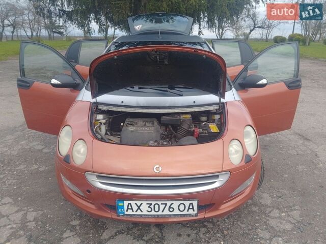 Помаранчевий Смарт Forfour, об'ємом двигуна 1.12 л та пробігом 207 тис. км за 3400 $, фото 9 на Automoto.ua