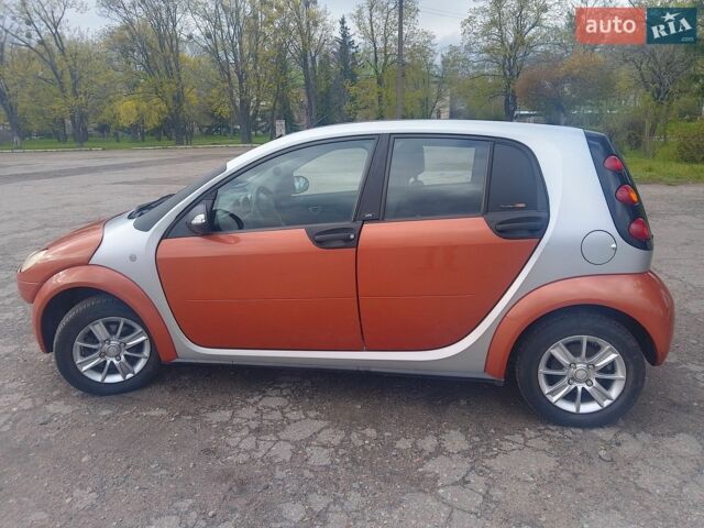 Помаранчевий Смарт Forfour, об'ємом двигуна 1.12 л та пробігом 207 тис. км за 3400 $, фото 33 на Automoto.ua