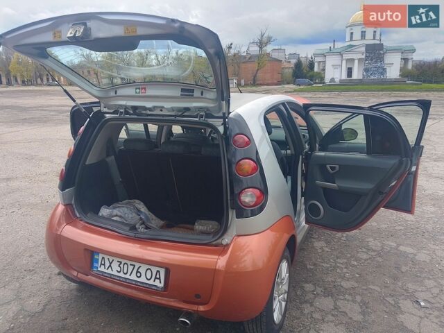 Помаранчевий Смарт Forfour, об'ємом двигуна 1.12 л та пробігом 207 тис. км за 3400 $, фото 2 на Automoto.ua