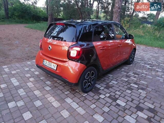 Помаранчевий Смарт Forfour, об'ємом двигуна 0 л та пробігом 53 тис. км за 9555 $, фото 5 на Automoto.ua