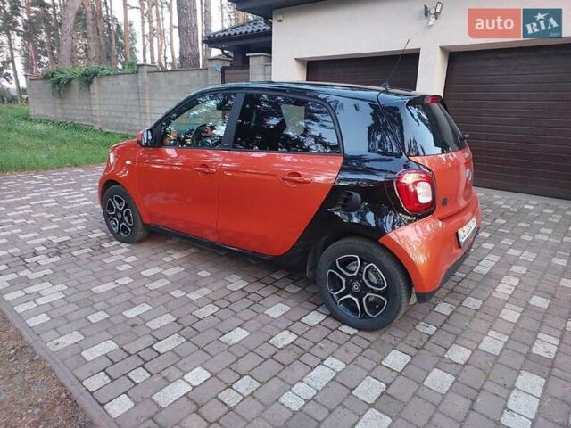 Помаранчевий Смарт Forfour, об'ємом двигуна 0 л та пробігом 53 тис. км за 9555 $, фото 6 на Automoto.ua