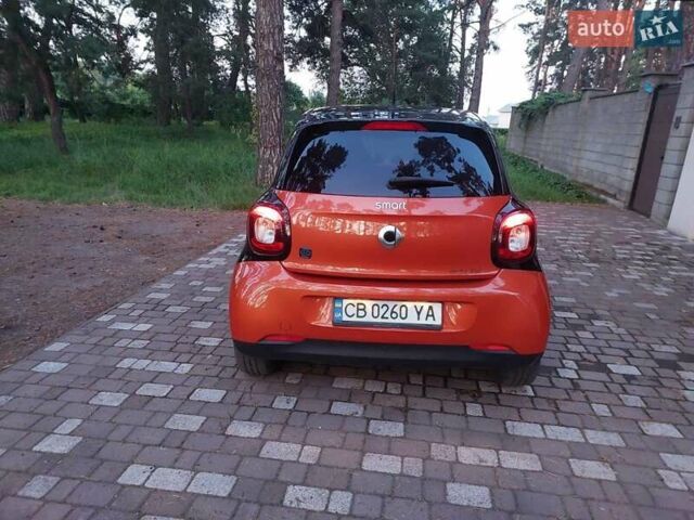 Помаранчевий Смарт Forfour, об'ємом двигуна 0 л та пробігом 53 тис. км за 9555 $, фото 7 на Automoto.ua