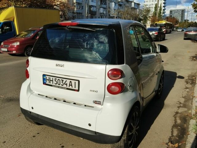 Белый Смарт Форту, объемом двигателя 1 л и пробегом 160 тыс. км за 4850 $, фото 1 на Automoto.ua