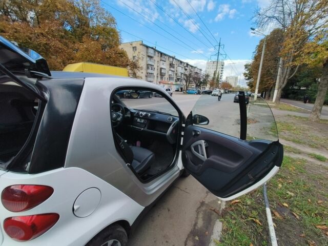 Белый Смарт Форту, объемом двигателя 1 л и пробегом 160 тыс. км за 4850 $, фото 4 на Automoto.ua