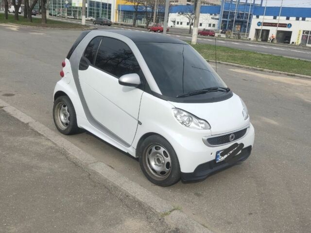 Белый Смарт Форту, объемом двигателя 1 л и пробегом 75 тыс. км за 7280 $, фото 3 на Automoto.ua
