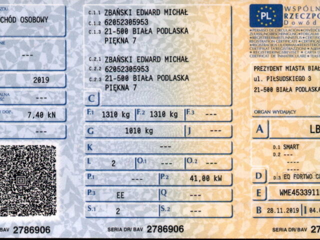 Білий Смарт Fortwo, об'ємом двигуна 0 л та пробігом 50 тис. км за 7071 $, фото 3 на Automoto.ua