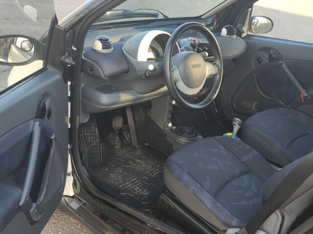 Белый Смарт Форту, объемом двигателя 0.6 л и пробегом 184 тыс. км за 2850 $, фото 7 на Automoto.ua