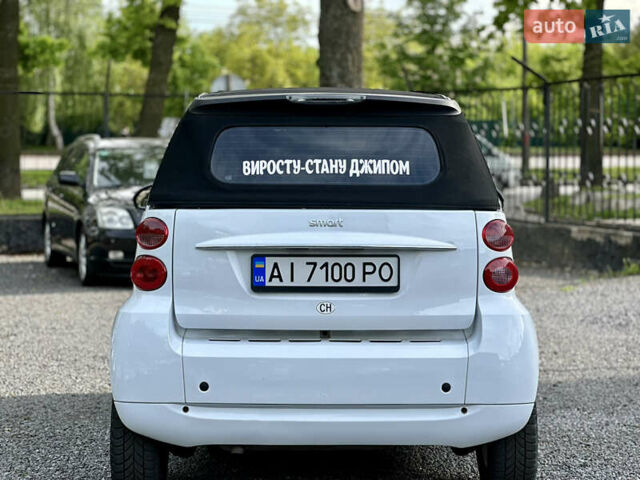 Белый Смарт Форту, объемом двигателя 1 л и пробегом 182 тыс. км за 5200 $, фото 25 на Automoto.ua