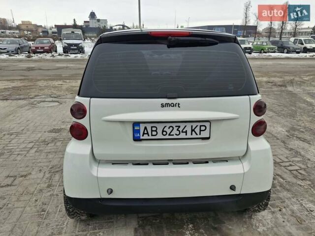 Білий Смарт Fortwo, об'ємом двигуна 1 л та пробігом 187 тис. км за 4100 $, фото 6 на Automoto.ua