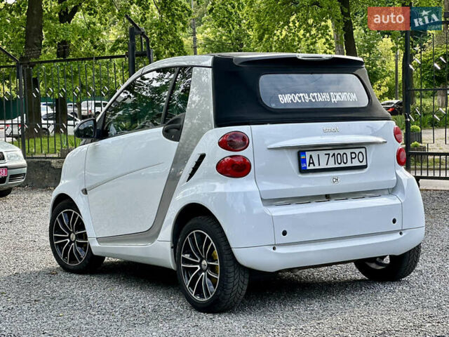 Белый Смарт Форту, объемом двигателя 1 л и пробегом 182 тыс. км за 5200 $, фото 15 на Automoto.ua