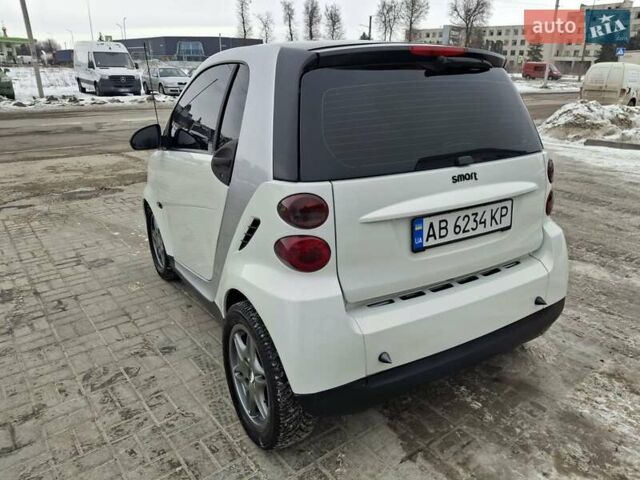 Білий Смарт Fortwo, об'ємом двигуна 1 л та пробігом 187 тис. км за 4100 $, фото 7 на Automoto.ua