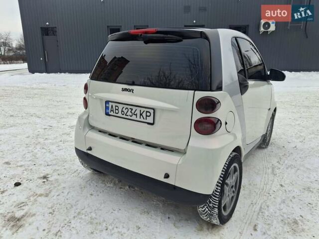 Білий Смарт Fortwo, об'ємом двигуна 1 л та пробігом 187 тис. км за 4400 $, фото 9 на Automoto.ua