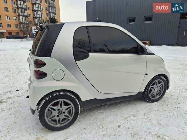 Білий Смарт Fortwo, об'ємом двигуна 1 л та пробігом 187 тис. км за 4400 $, фото 7 на Automoto.ua