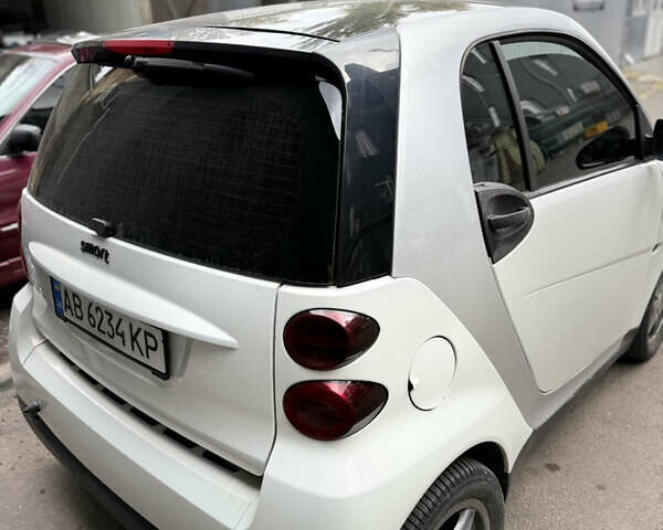 Белый Смарт Форту, объемом двигателя 1 л и пробегом 105 тыс. км за 6500 $, фото 4 на Automoto.ua