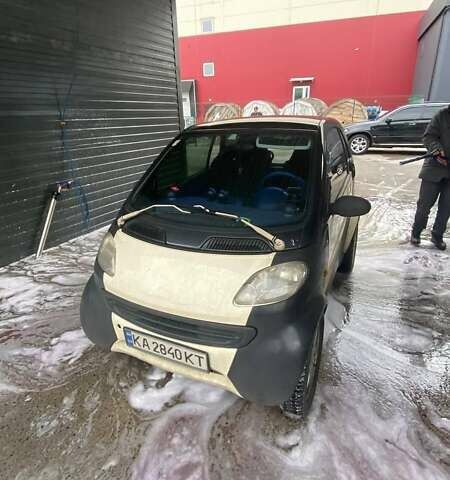 Білий Смарт Fortwo, об'ємом двигуна 0.6 л та пробігом 182 тис. км за 2500 $, фото 1 на Automoto.ua