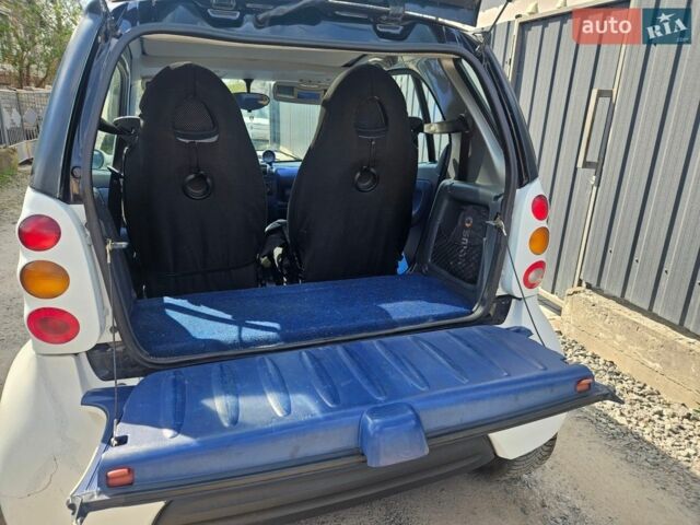 Білий Смарт Fortwo, об'ємом двигуна 0.6 л та пробігом 243 тис. км за 2199 $, фото 10 на Automoto.ua