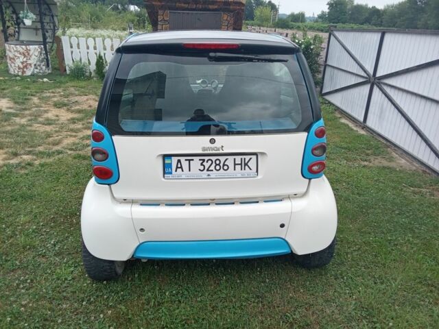 Белый Смарт Форту, объемом двигателя 7 л и пробегом 95 тыс. км за 2400 $, фото 3 на Automoto.ua