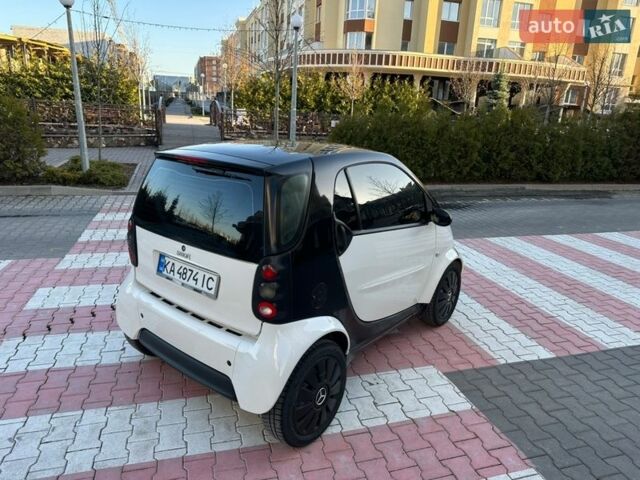 Белый Смарт Форту, объемом двигателя 0.7 л и пробегом 200 тыс. км за 2999 $, фото 13 на Automoto.ua