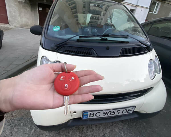 Білий Смарт Fortwo, об'ємом двигуна 0.7 л та пробігом 157 тис. км за 3200 $, фото 1 на Automoto.ua