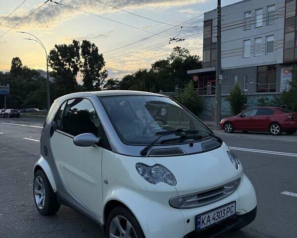 Білий Смарт Fortwo, об'ємом двигуна 0.7 л та пробігом 202 тис. км за 3800 $, фото 6 на Automoto.ua