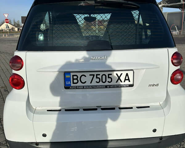 Білий Смарт Fortwo, об'ємом двигуна 1 л та пробігом 185 тис. км за 5900 $, фото 9 на Automoto.ua