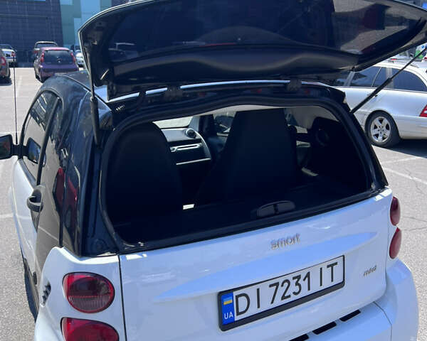 Белый Смарт Форту, объемом двигателя 1 л и пробегом 92 тыс. км за 5400 $, фото 8 на Automoto.ua